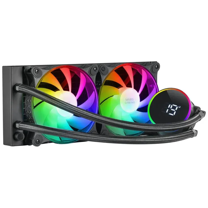 Water Cooler Mars Gaming ML-LCD240 Preto