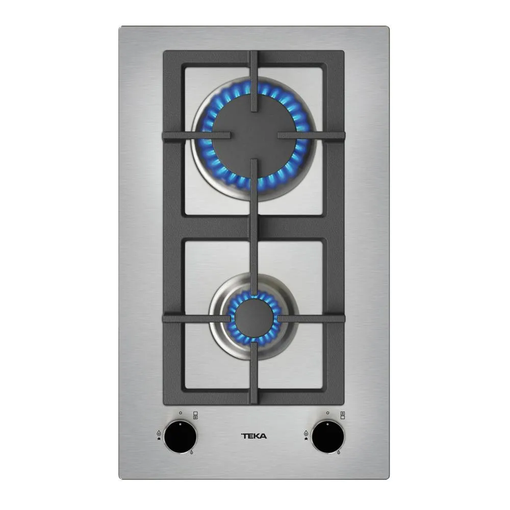 Placa de Cozinha a Gás Teka EFX 30.1 2G AI AL CI 30cm 2 Zonas Inox
