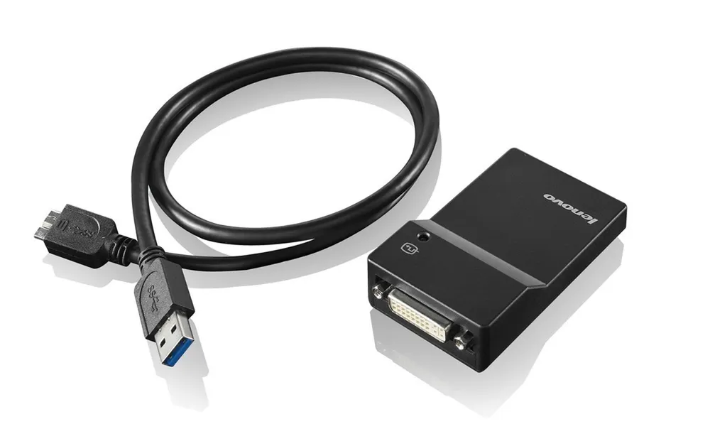 Lenovo USB 3.0 - DVI/VGA USB graphics adapter 2048 x 1152 0B47072