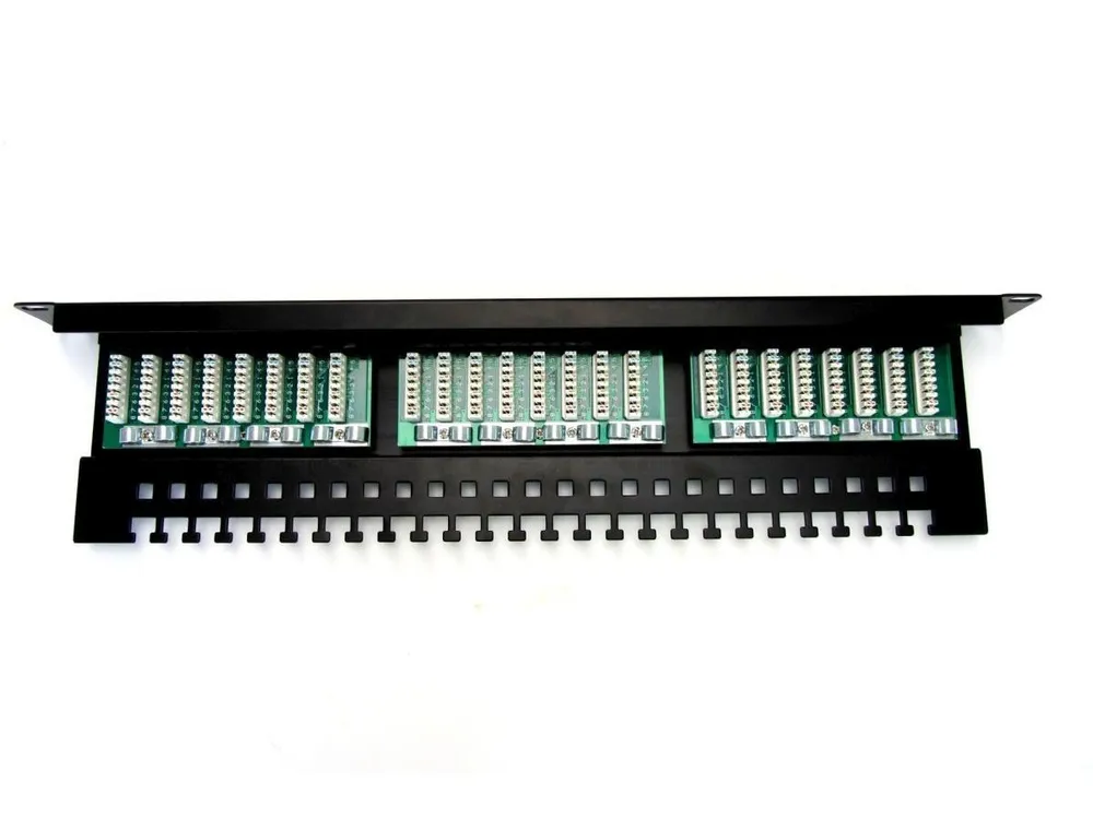 Patch panel Digitus 19" 24-port UTP kat. 5E DN-91524U-EC