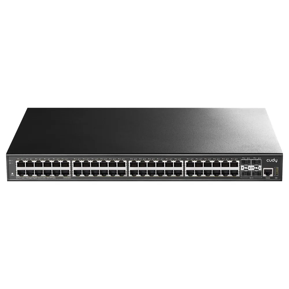 Cudy GS5048S4 switch de rede Gerido L3 Gigabit Ethernet GS5048S4
