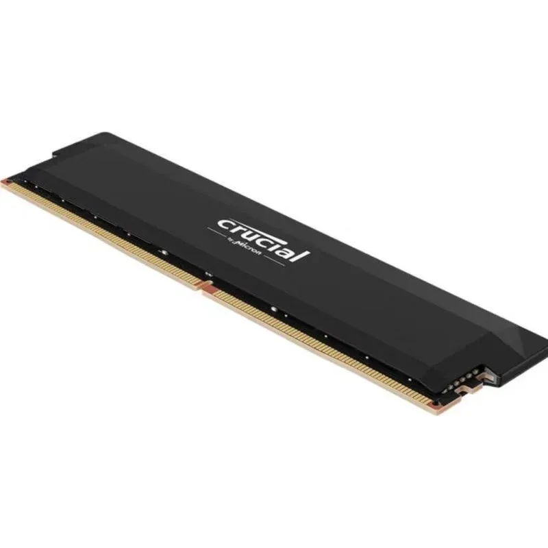 Memória RAM Crucial PRO OC 16GB 1x16GB DDR5 6400MHz DIMM Preto
