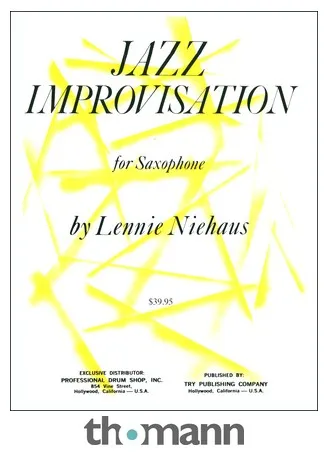 Try Publishing Company Jazz Improvisation Saxophone