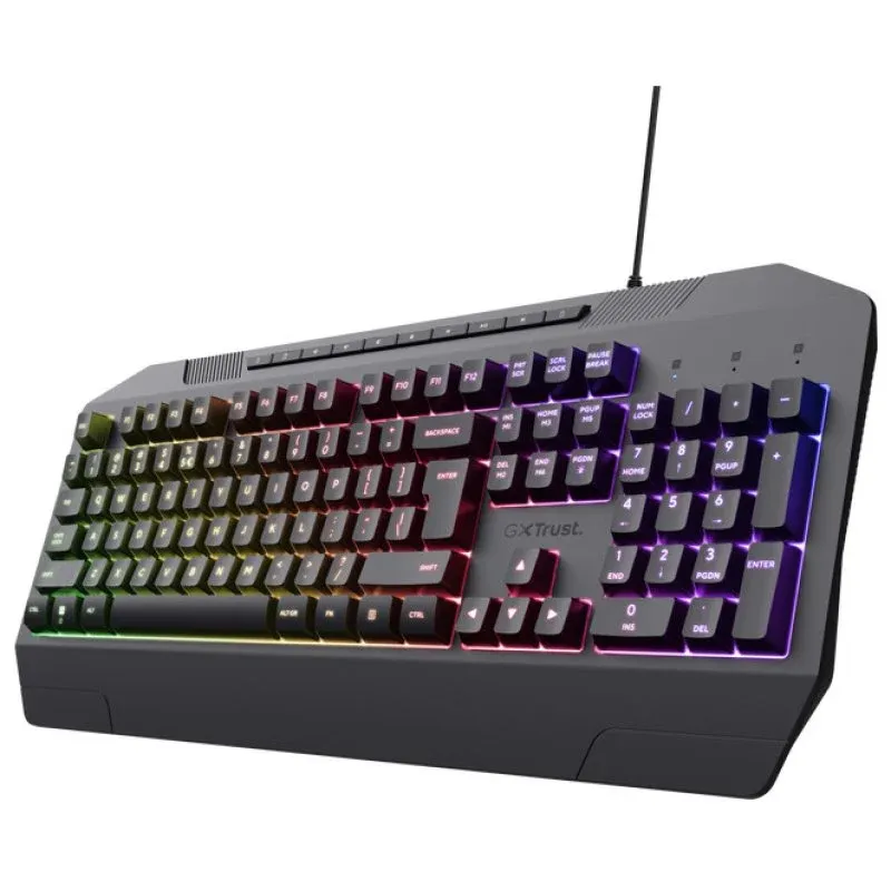 Trust GXT 836 EVOCX Teclado Gaming RGB Preto
