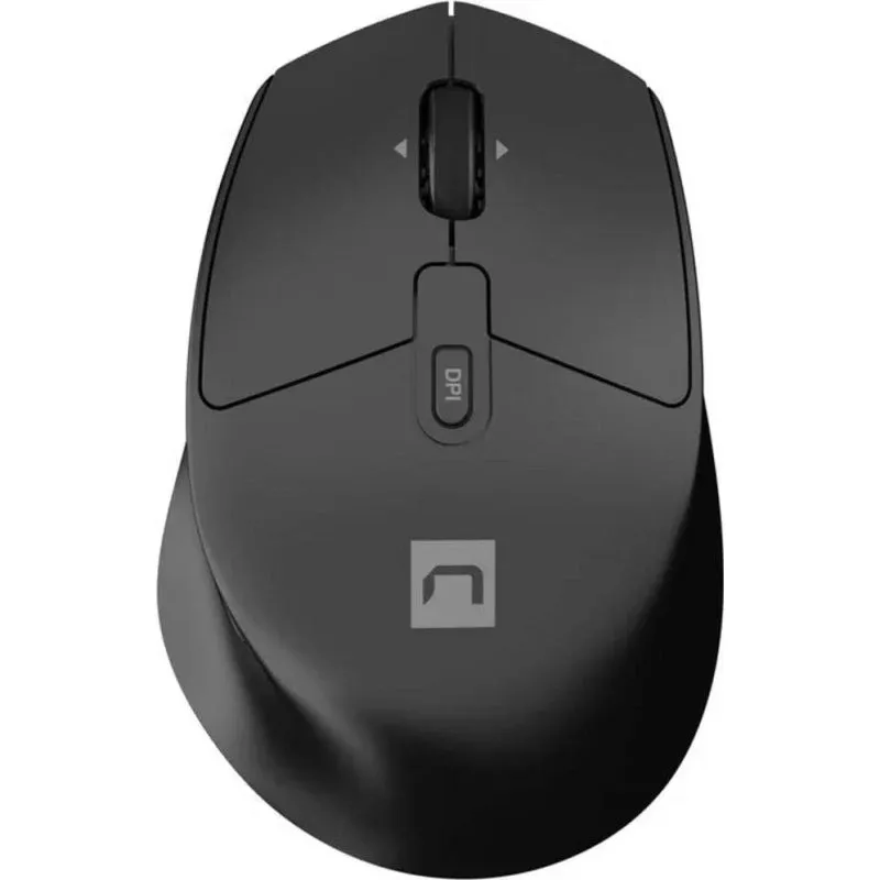 Rato Genesis Natec Kite sem fios Bluetooth RF 4000 DPI preto Scrollrad