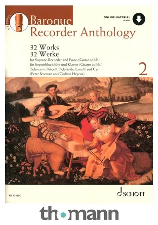 Schott Baroque Recorder Anthology 2