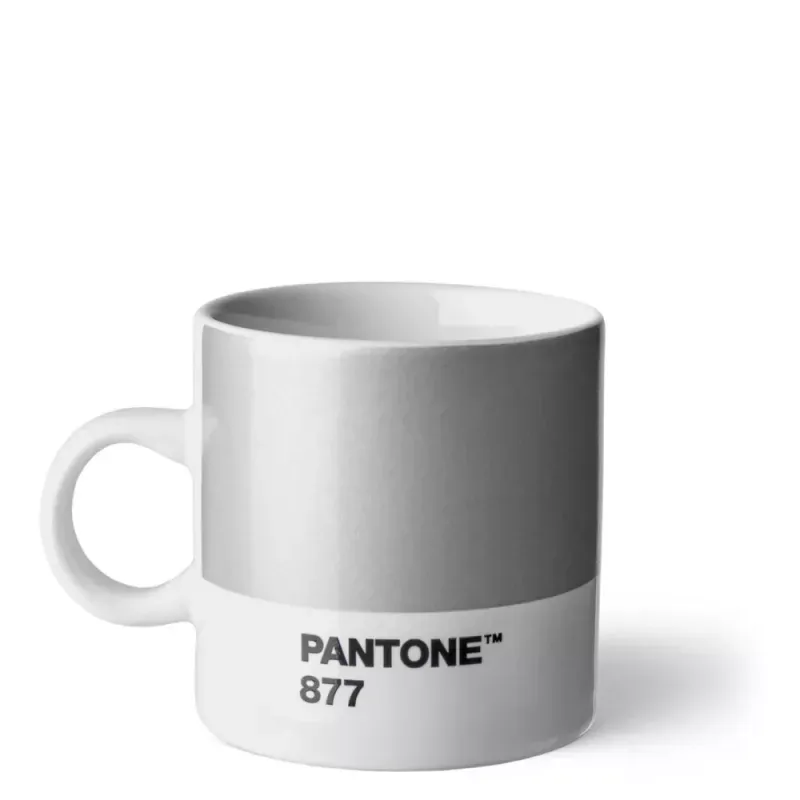 Copenhagen D - Chávena Expresso PANTONE (silver 877)