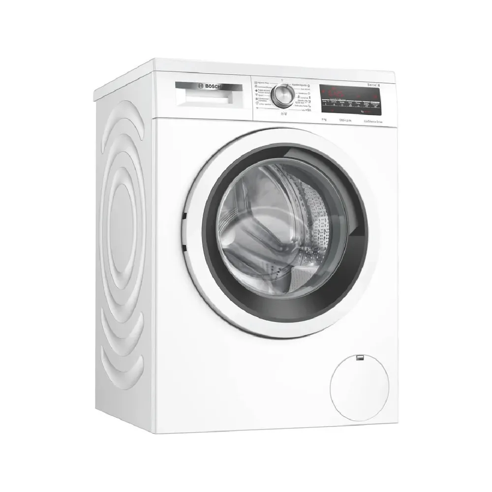 Máquina de Lavar Roupa Bosch WUU24T61ES 9Kg 1200 RPM Branco