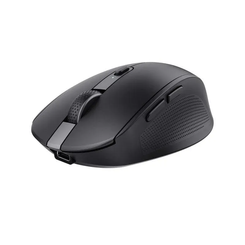Rato Trust Ozaa Compact Wireless Bluetooth RF 3200 DPI Preto Silencioso