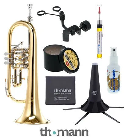 B&S 17/2T-L Bb Flugelhorn Set