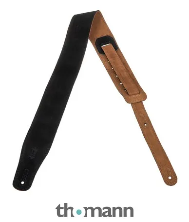 Levys Black Suede Strap 2,5"