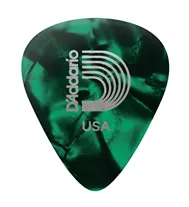 Palhetas Planet Waves 1CGP4 Classic Celluloide Green Pearl