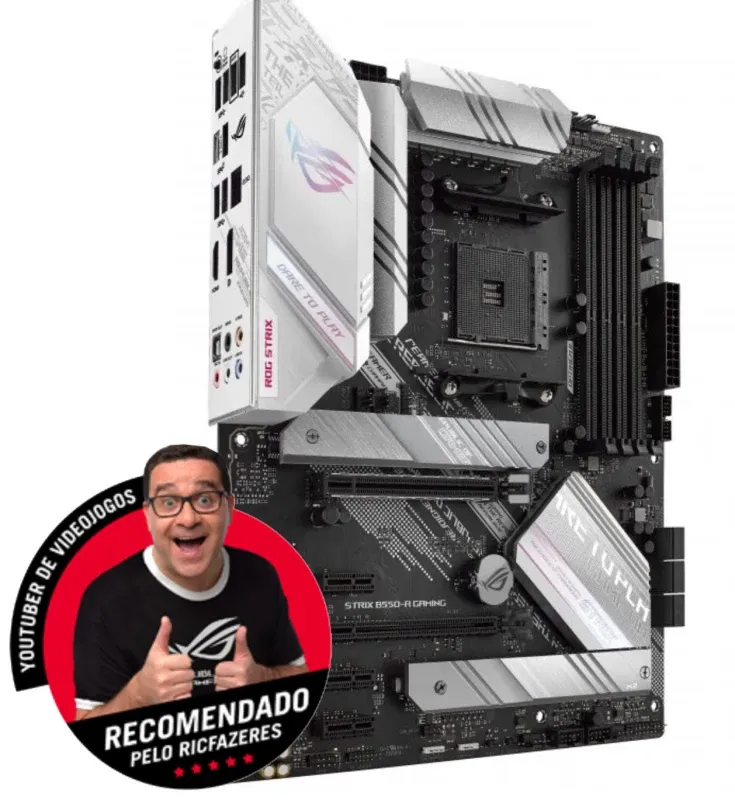 Motherboard ASUS ROG STRIX B550-A GAMING AM4 USB 3.2 M.2 SATA