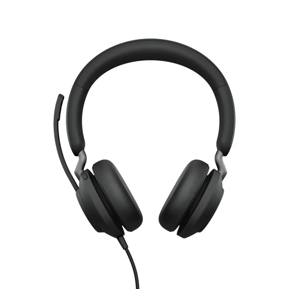 Jabra Evolve 2 40 SE Headset Diadema USB-C para Chamadas/Música Preto