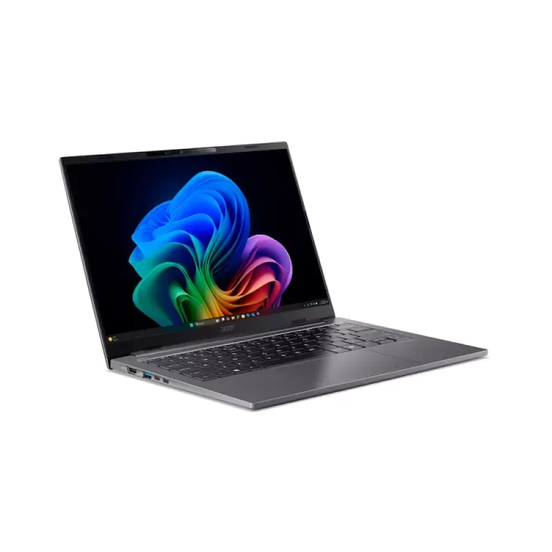 Acer TravelMate X4 14 AI TMX414-51-TCO - Intel Core Ultra 7 - 258V / até 4.8 GHz - Win 11 Pro - Intel Arc Graphics 140V - 32 GB RAM - 1.024 TB SSD - 14" IPS 1920 x 1200 @ 120 Hz - Gigabit Ethernet - Wi-Fi 7, Bluetooth - cinza