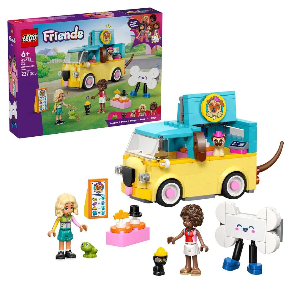 LEGO Friends: Carrinha de Acessórios para Animais | Idades 6+ | 237 Peças | Item 42678