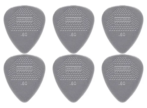 Dunlop Nylon Max Grip .60 (pack 6)