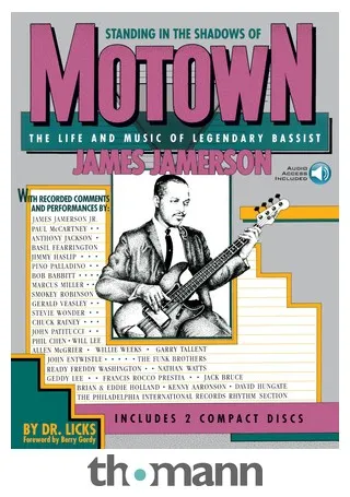 Hal Leonard Standing In The Shadows Motown