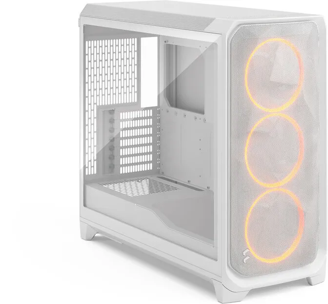 Caixa E-ATX Fractal Design Meshify 3 XL RGB Branca TG Clear Tint