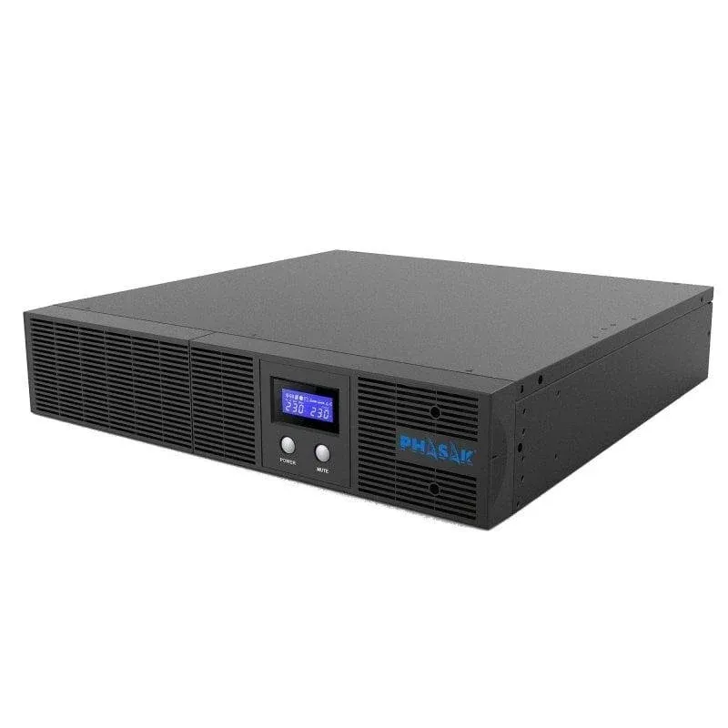 Phasak PH 7530 SAI (UPS) Línea interactiva 3,06 kVA 1800W 4 salidas AC