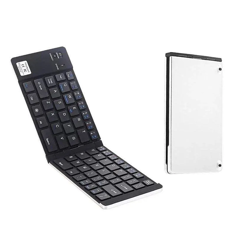 Teclado de membrana Dam Electronics 228 Layout PT dobrável ultrafino Bluetooth