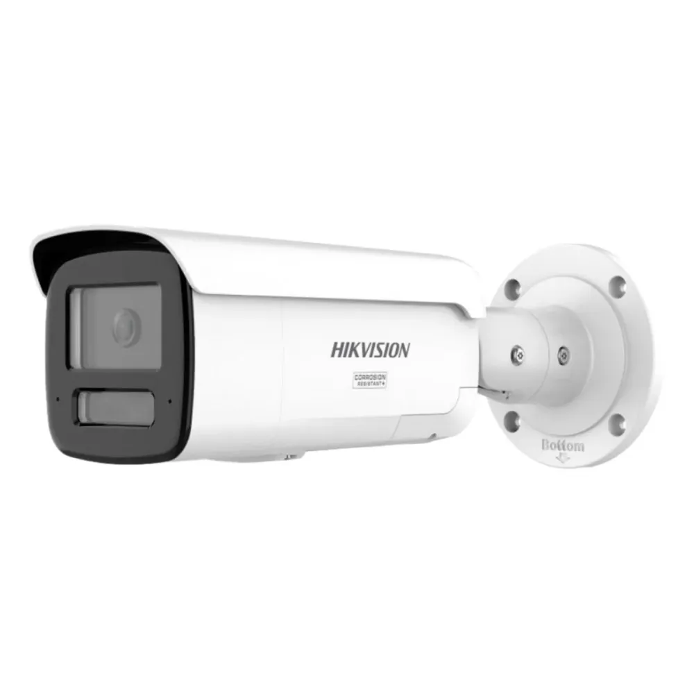 Câmara de Segurança IP Hikvision Pro Bullet ColorVu PoE 4MP 4mm Exterior IP67 - DS-2CD2T47G3-LIS2UY/SL(4mm)