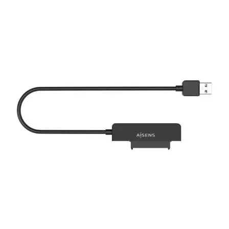 Cabo Adaptador USB A 3.0 / 3.1 Macho - SATA 2,5 SSD (Preto) - AISENS