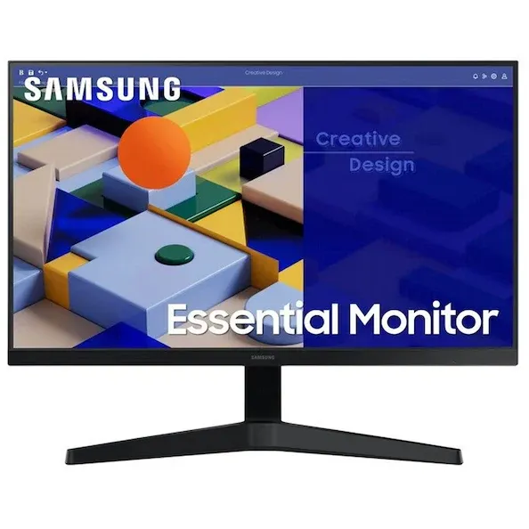 Monitor Samsung Essential Monitor S3 27" IPS FHD 75Hz Preto (2023) - S27C310EAU
