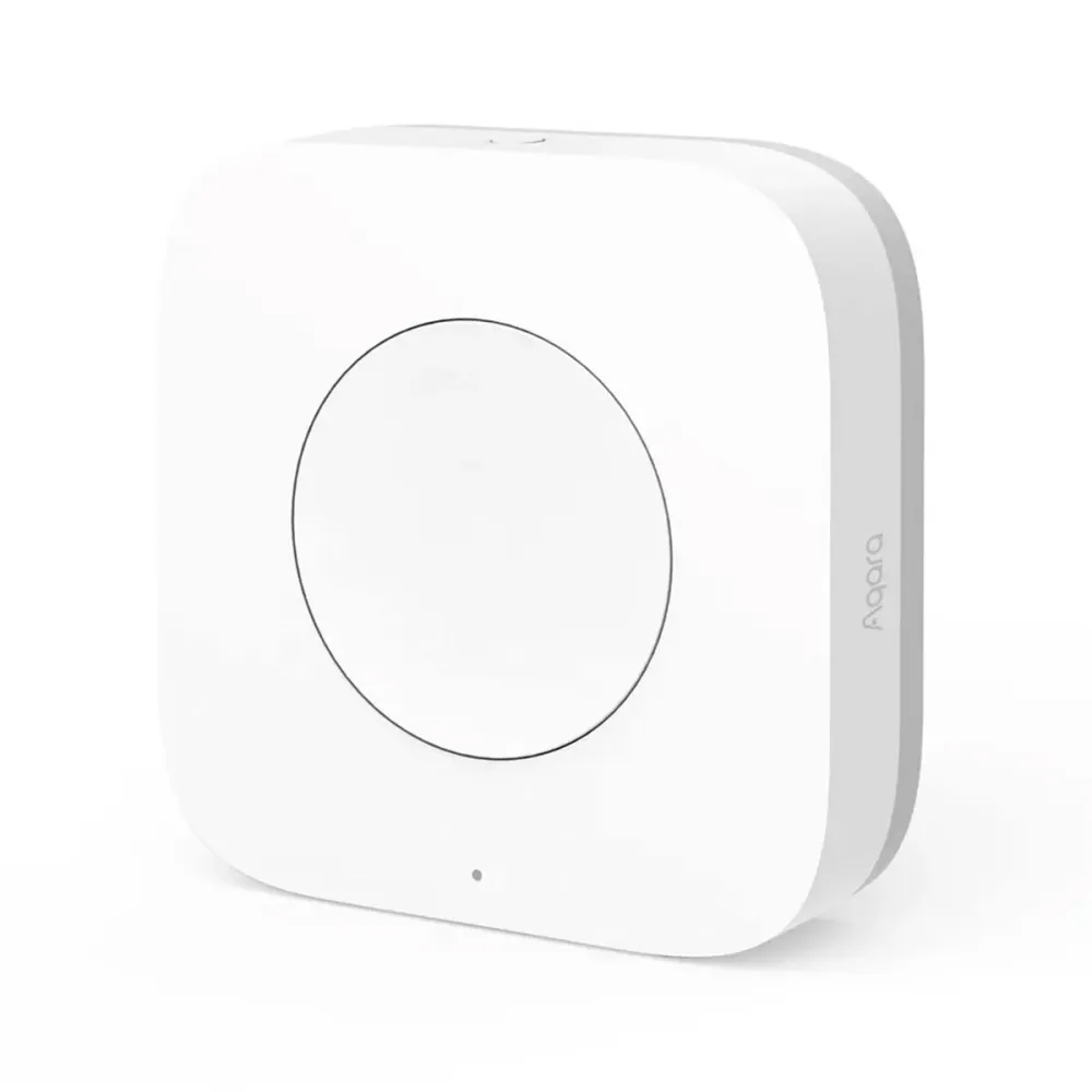 Botão individual sem fios Aqara T1 - Zigbee 3.0 - Matter over Zigbee - Necessita do AQARA HUB - 3 Acções configuráveis - Compat