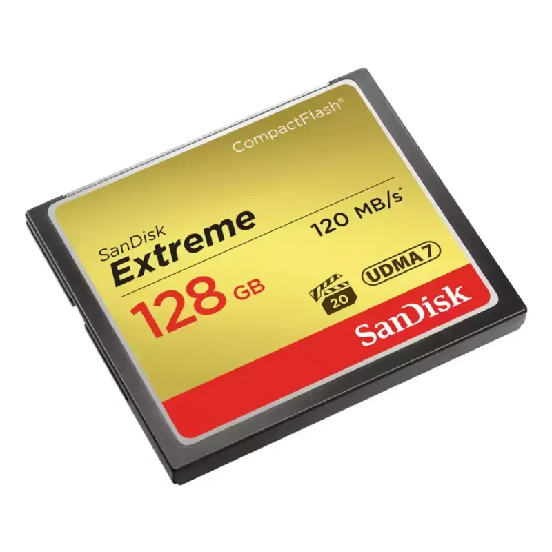 SanDisk Extreme - Cartão de memória flash - 128 GB - 567x - CompactFlash