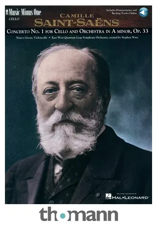 Music Minus One Saint-Saëns Cello Concerto No1