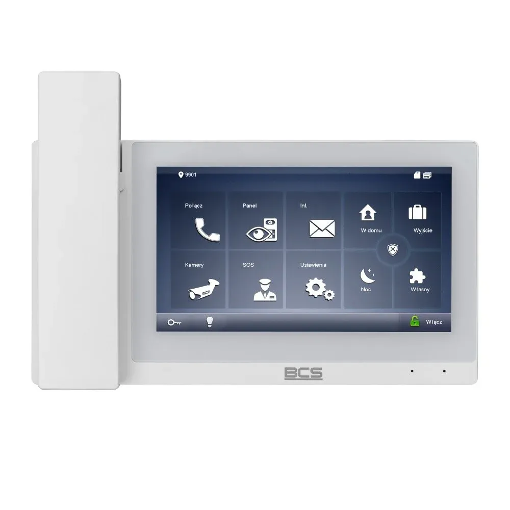 BCS BCS-MON7500W-S Monitor de Vídeo com Função de BCS-MON7500W-S