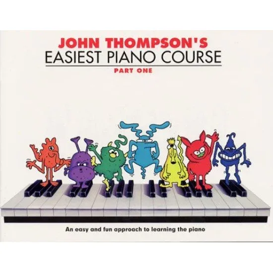 JOHN THOMPSON'S LIVRO Easiest Piano Course Part 1 (ENG)