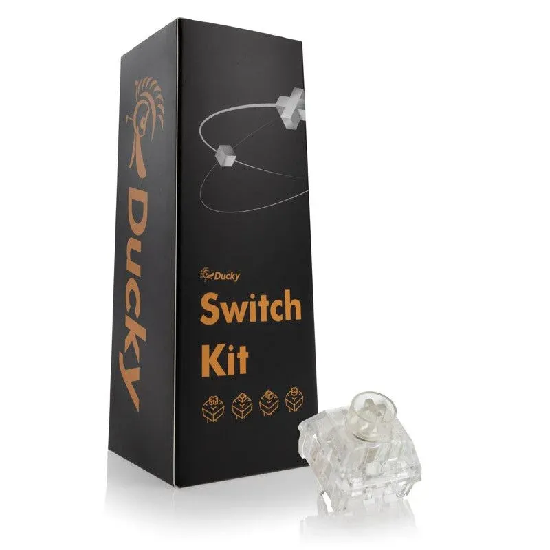 Pack 110 Switches Ducky Kailh Y Jellyfish Mecânicos 5-Pin Clicky MX-Steam 50g