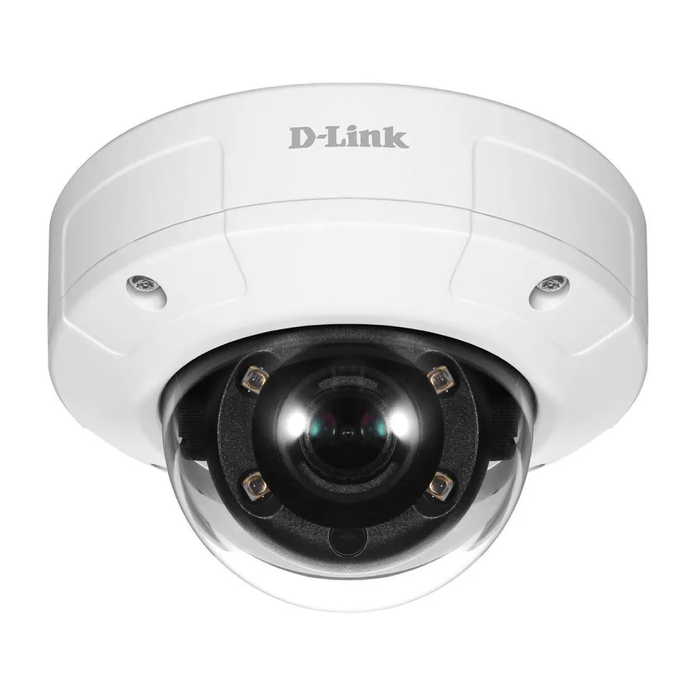 Câmara de Vigilância D-Link DCS‑4605EV 5‑Megapixel Vandal‑Proof Outdoor Dome - Recondicionado