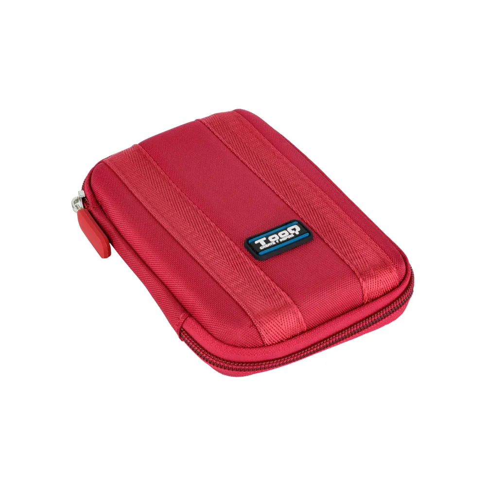 Caixa Protectora Tooq Discos 2.5" Vermelho