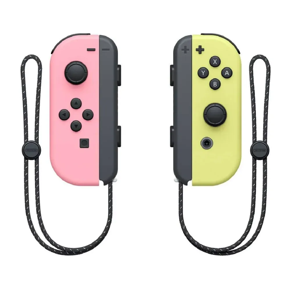 Comandos Nintendo Joy-Con Par Rosa/Amarelo