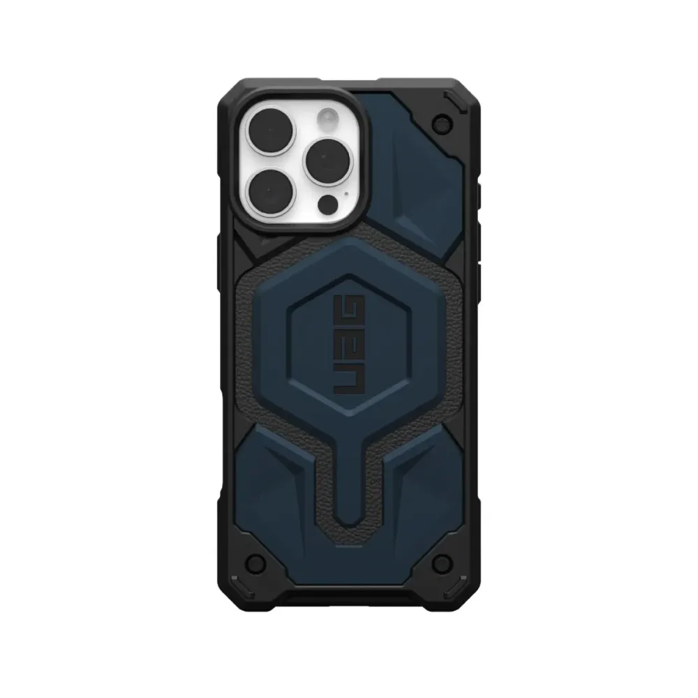 Capa Urban Armor iPhone 16 Pro Carbon Fiber Azul