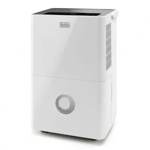 Desumidificador 2-Em-1 20L/Dia C/ Função Purificador (4L) - Black & Decker