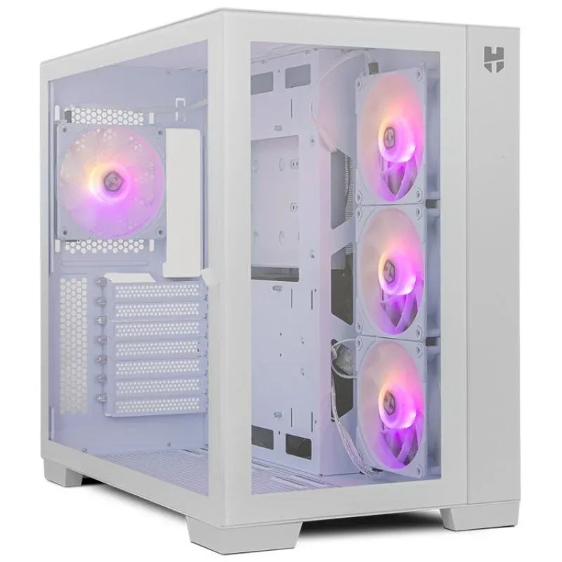 Caixa de Computador Nox Hummer Astra ARGB Vidro Temperado USB 3.0 Branca