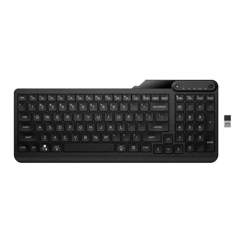 Teclado HP 475 sem fios de membrana dual RF Bluetooth teclas programáveis