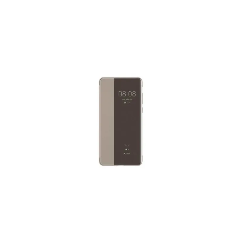 P40 Capa Smart Flip View Caqui