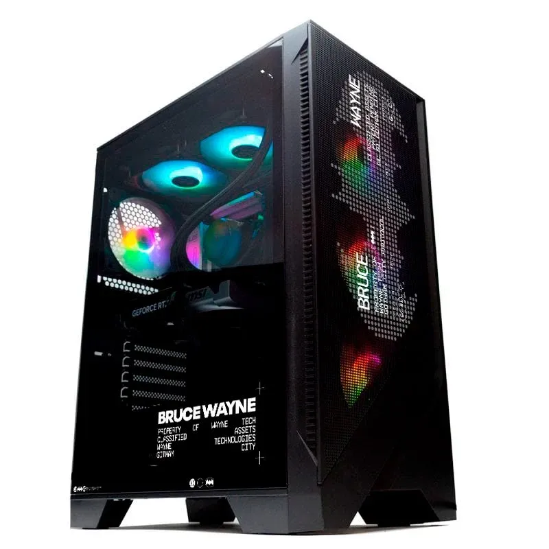 Torre ATX MSI MAG FORGE 121A Airflow ARGB Vidro Temperado USB 3.0 Preto