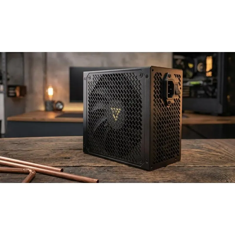 Fonte Alimentação Fonte de Alimentação Modecom VOLCANO HEX PLATINUM 850W Certificação 80+ Platinum modular