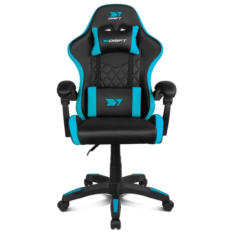 Cadeira Gaming DRIFT DR35BL PC Assento acolchoado Preto, Blue