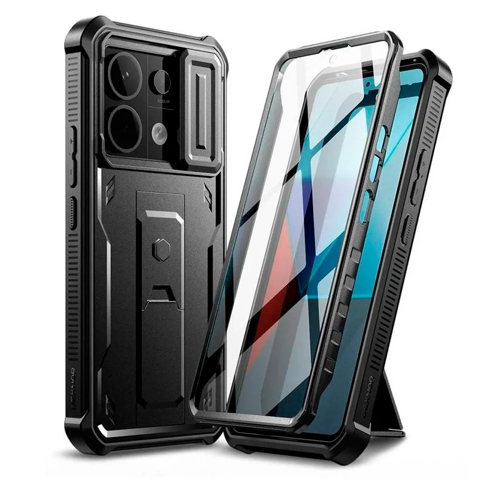 Capa Tech-Protect Xiaomi Redmi Note 13 Pro 5G/POCO X6 Kevlar Cam+ Black - Recondicionado