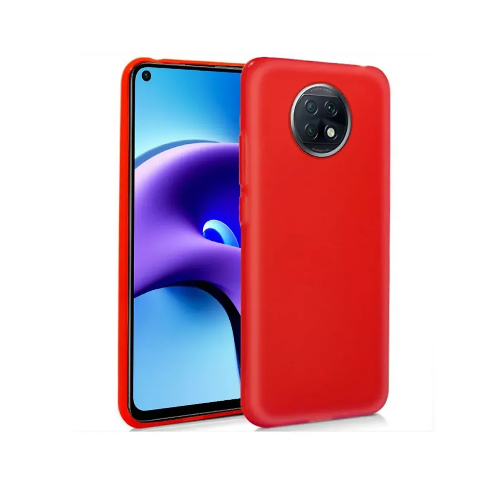 Capa Silicone Xiaomi Note 9T Vermelha