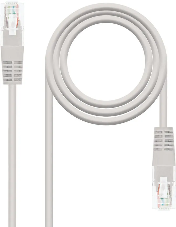 Cabo de Rede Nanocable RJ45 UTP CAT.5E AWG24 0.5 M