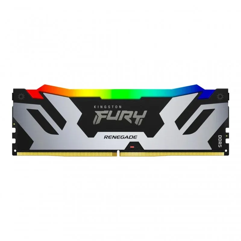 Memória RAM Kingston FURY Renegade RGB DDR5 6400MHz 16GB CL32
