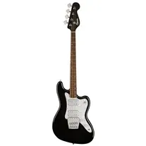 Fender Squier Paranormal Rascal Bass HH LRL Short Scale Metallic Black